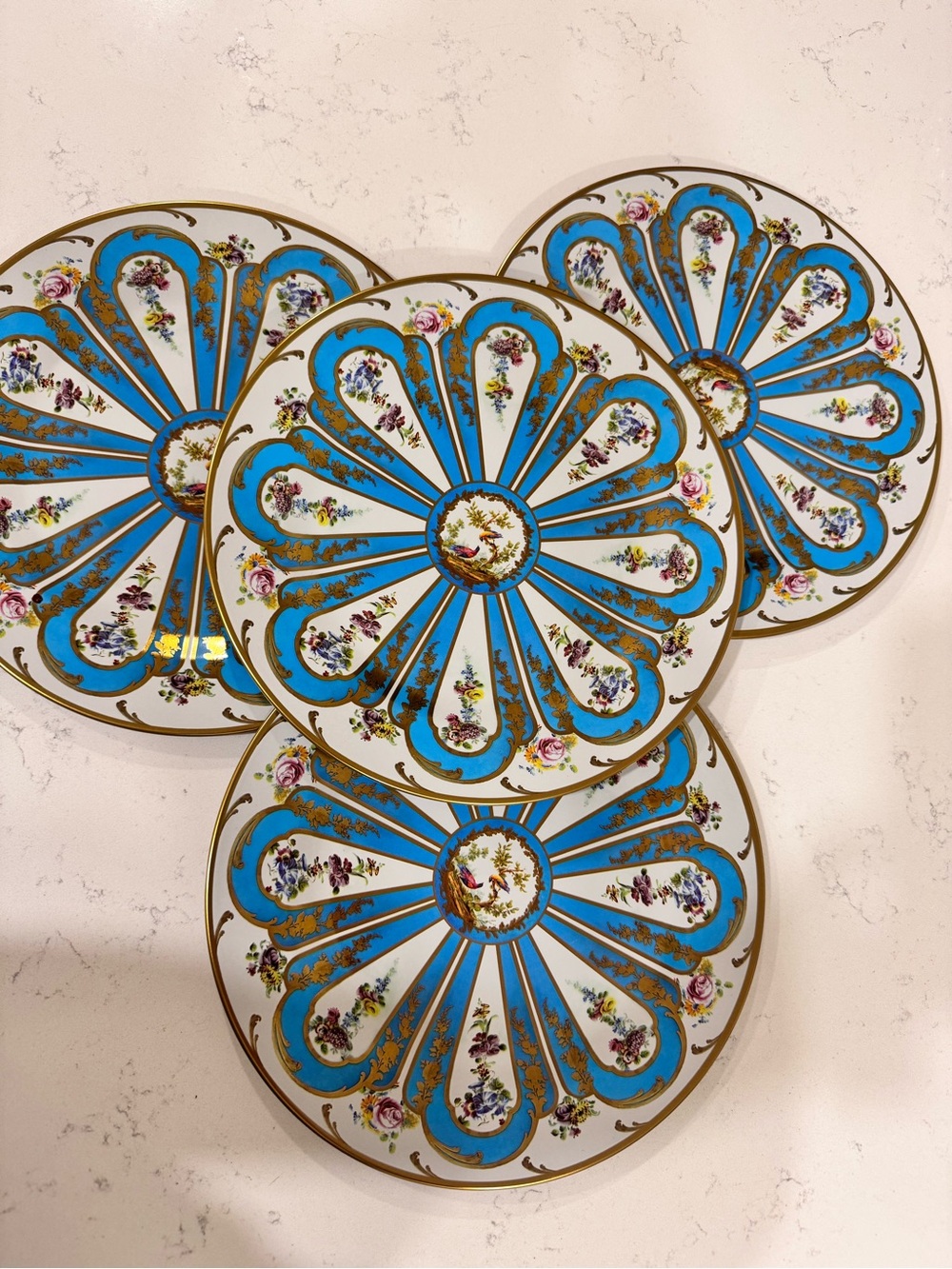 Set off 4/ vintage metropolitan museum of art MMA metal plates